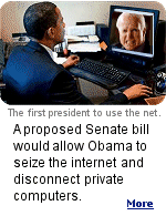 Senate Bill 773 would permit the president to seize control of private-sector networks during a so-called cybersecurity emergency. 